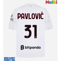 AC Milan Strahinja Pavlovic #31 Gostujuci Dres 2026-27 Kratak Rukav